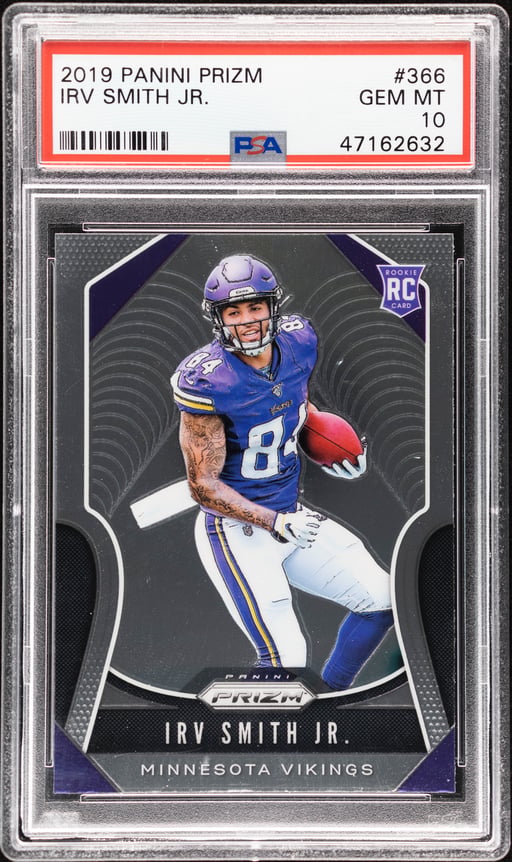 2019 Panini Prizm Irv Smith Jr. #366 PSA 10