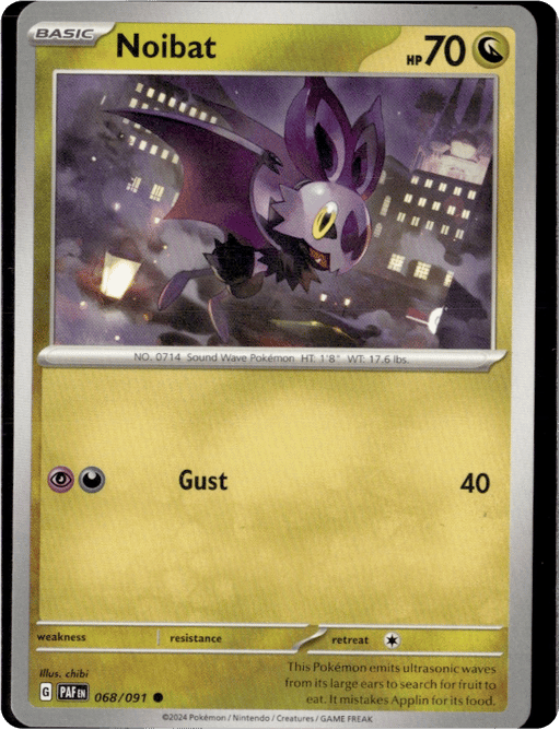 2024 Noibat #68 Paldean Fates