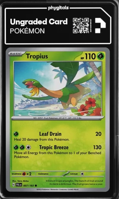 2023 Tropius Paldea Evolved #007