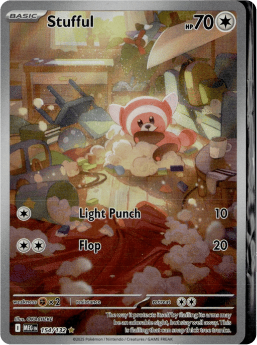 2025 Stufful #154 Mega Evolution