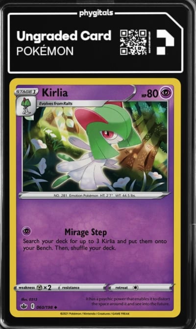 2021 Kirlia Chilling Reign #060