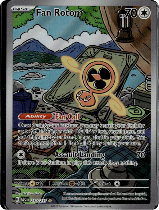 2026 Fan Rotom #250 Ascended Heroes