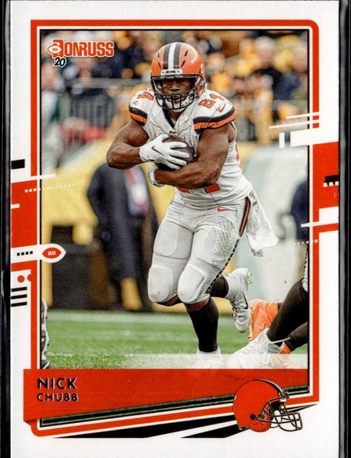 2020 Nick Chubb #72 Donruss