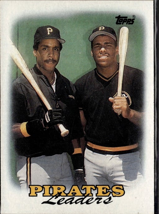 1988 Barry Bonds #231 1987 Team Leaders