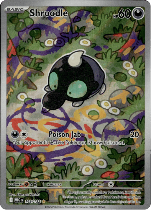 2025 Shroodle #149 Mega Evolution