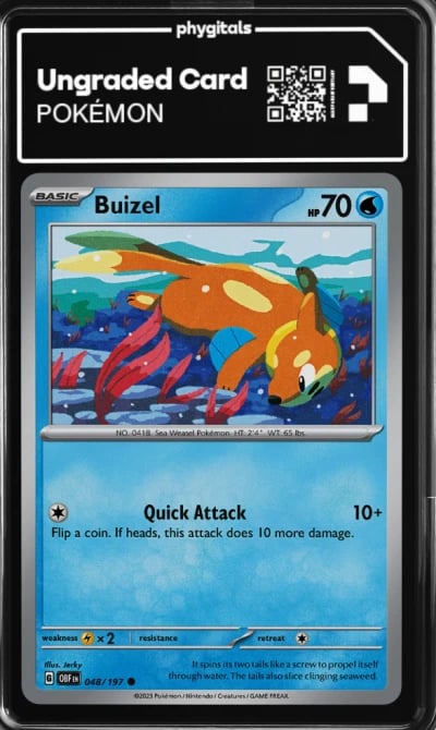 2023 Buizel Obsidian Flames #048
