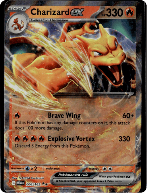 2023 Charizard ex #6 151