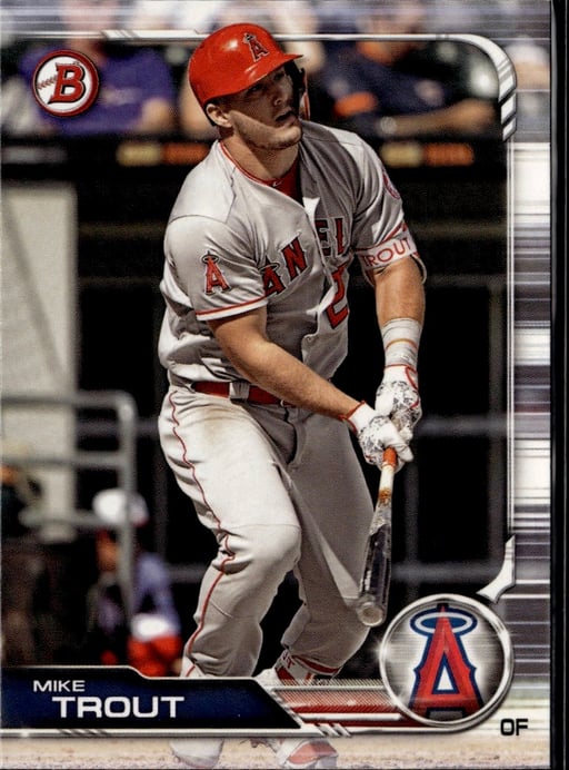 2019 Mike Trout #1 Bowman