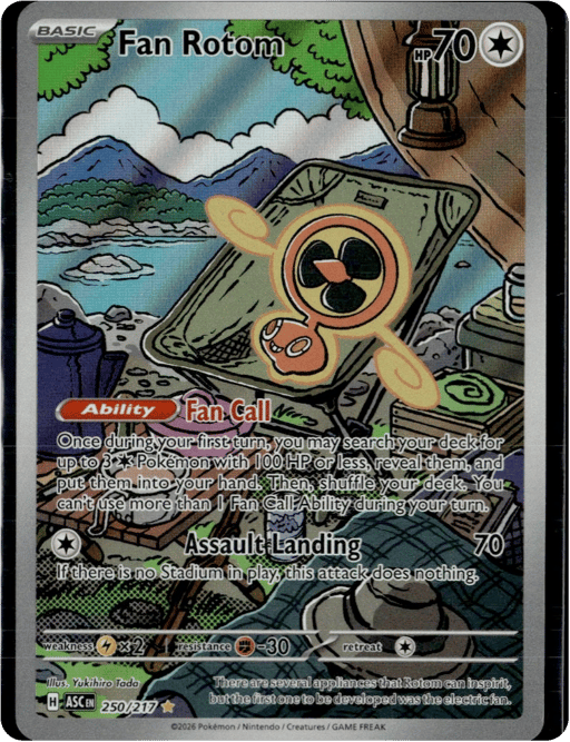 2026 Fan Rotom #250 Ascended Heroes