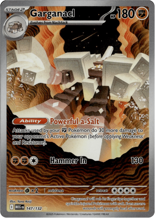 2025 Garganacl #147 Mega Evolution