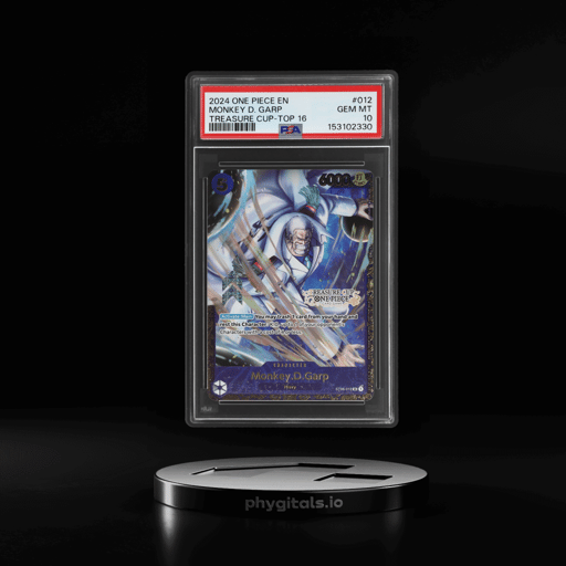 2024 One Piece Promo Treasure Cup '24 Top 16 Prize Monkey D. Garp #ST06-012 PSA 10