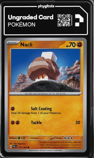 2023 Nacli Paldea Evolved #121