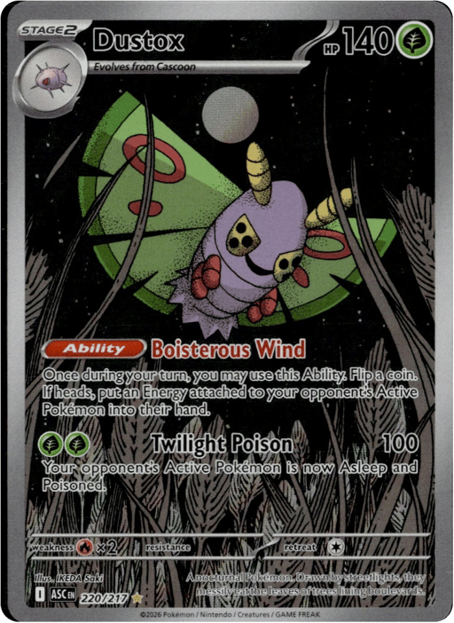 2026 Dustox #220 Ascended Heroes