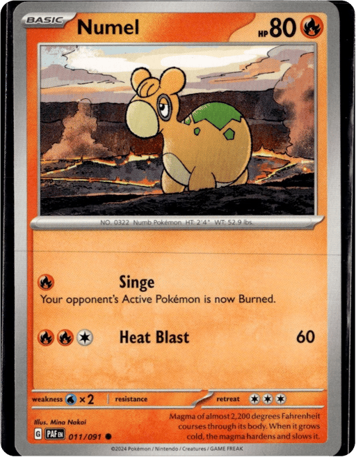 2024 Numel #11 Paldean Fates