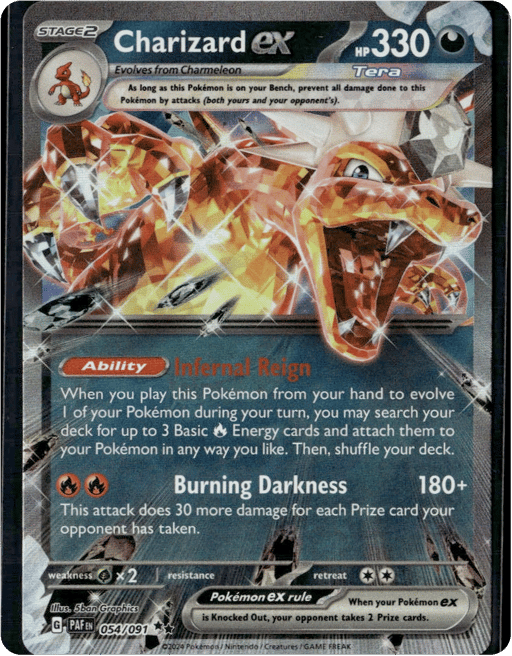 2024 Charizard ex #54 Paldean Fates