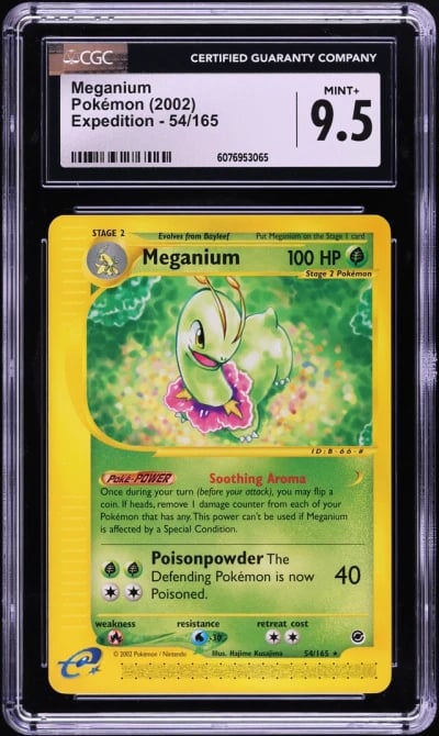 2002 Pokemon Expedition Meganium