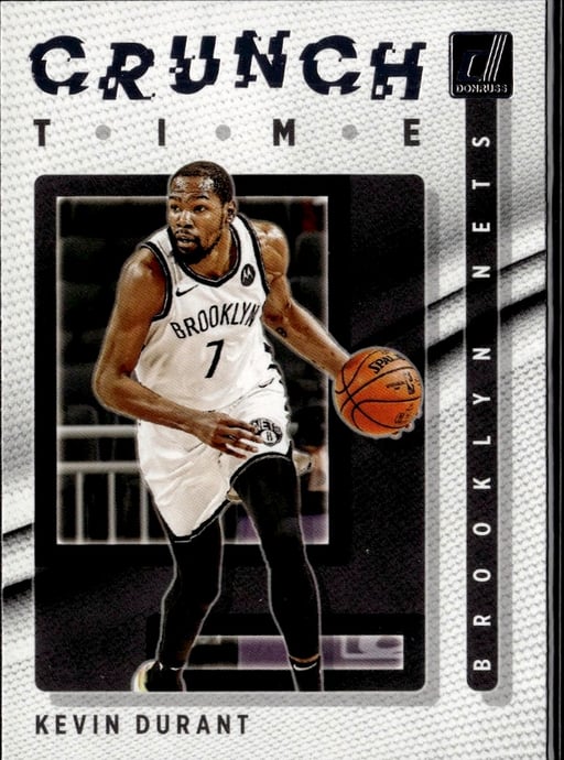 2021 Kevin Durant #7 Donruss Crunch Time