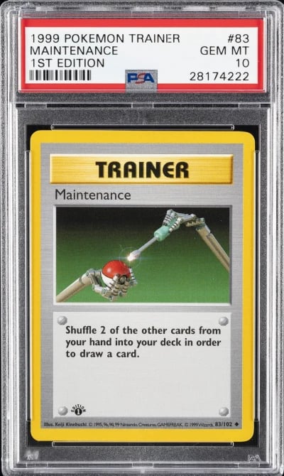 1999 POKEMON BASE SET 1ST EDITIO