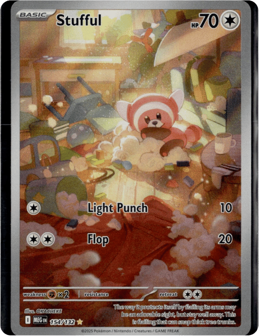 2025 Stufful #154 Mega Evolution