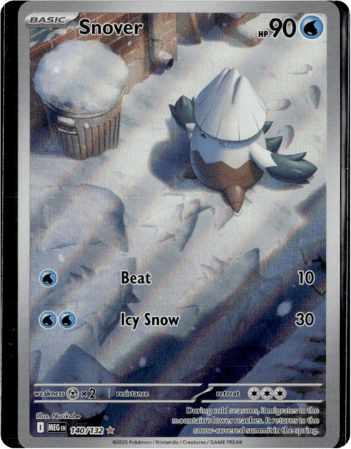 2025 Snover #140 Mega Evolution