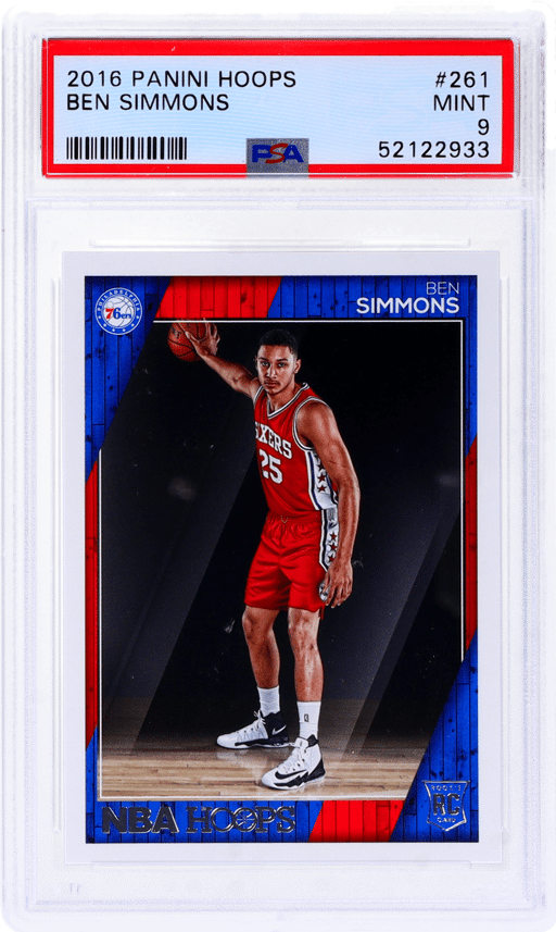 2016 Panini Hoops Ben Simmons #261 PSA 9