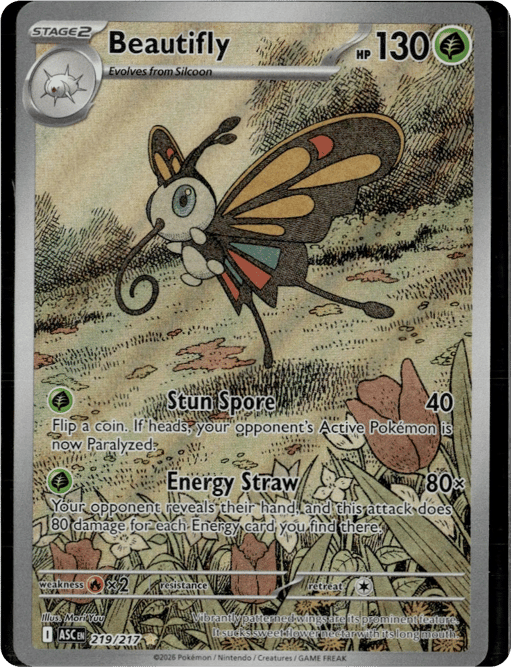 2026 Beautifly #219 Ascended Heroes