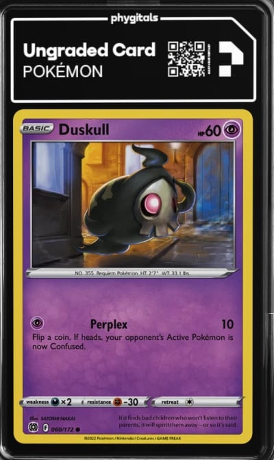 2022 Duskull Brilliant Stars #60