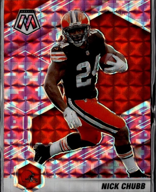 2021 Nick Chubb #53 Mosaic