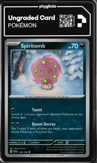 2023 Spiritomb Scarlet & Violet 