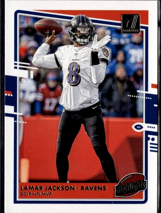 2020 Lamar Jackson #H-LJ Donruss Highlights
