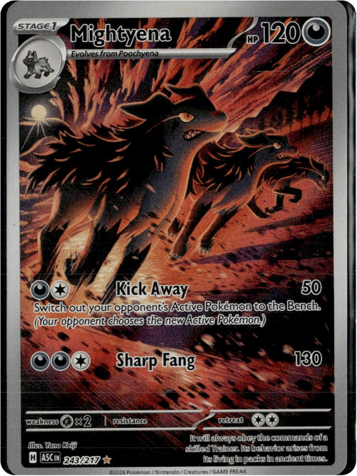 2026 Mightyena #243 Ascended Heroes