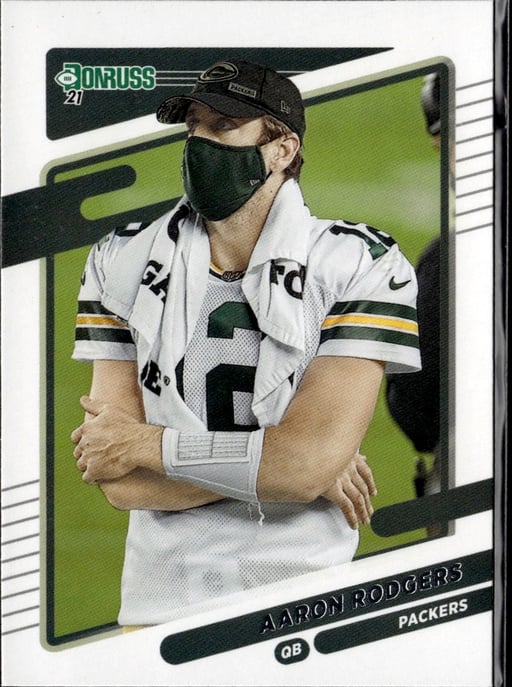 2021 Aaron Rodgers #155 Donruss