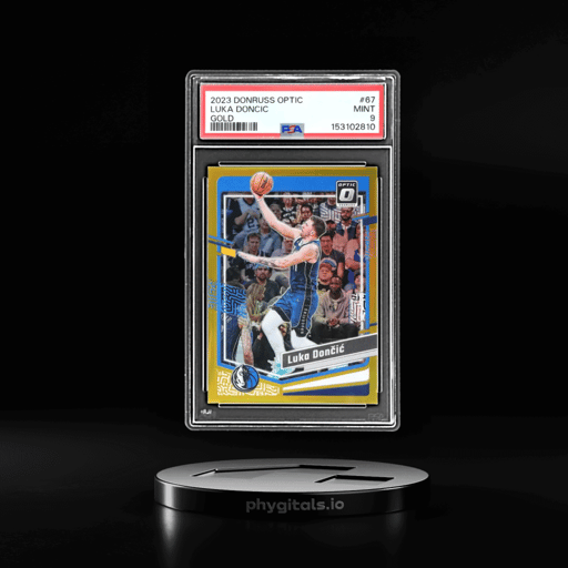 2023 Donruss Optic Gold Luka Doncic #67 PSA 9