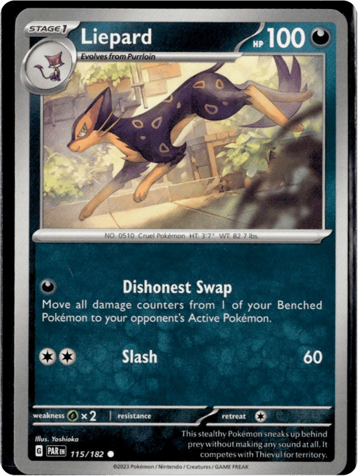 2023 Liepard #115 Paradox Rift