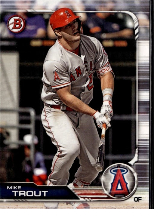 2019 Mike Trout #1 Bowman