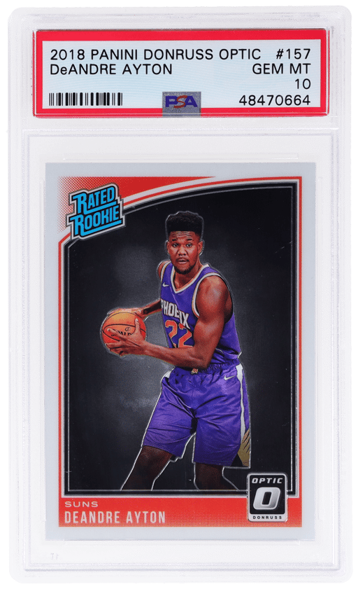 2018 Donruss Optic Rated Rookie DeAndre Ayton #157 PSA 10