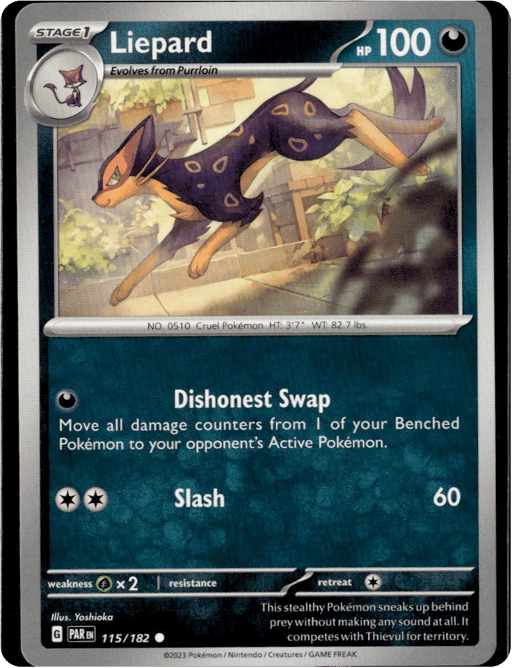 2023 Liepard #115 Paradox Rift
