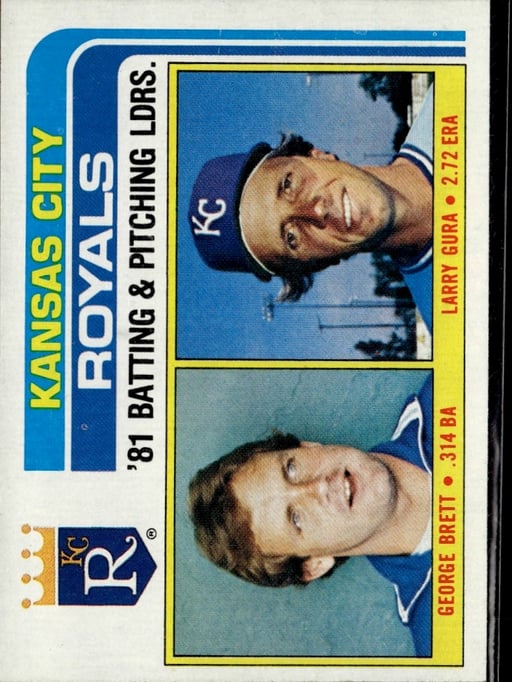 1982 George Brett #96 Baseball