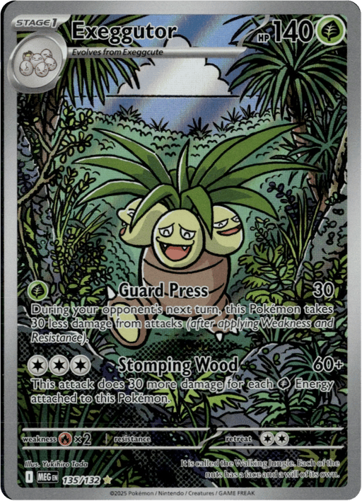2025 Exeggutor #135 Mega Evolution