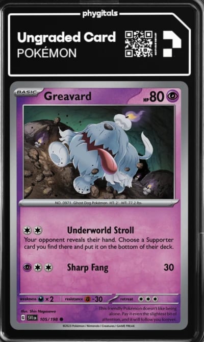 2023 Greavard Scarlet & Violet #