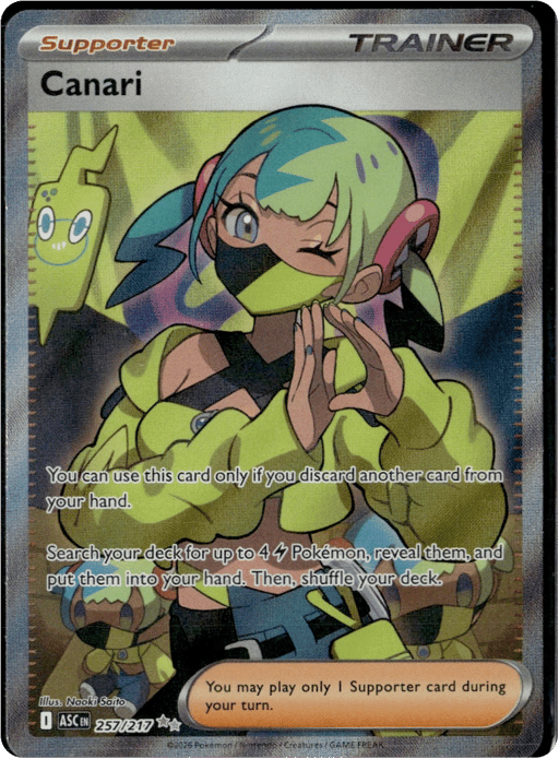2026 Canari #257 Ascended Heroes