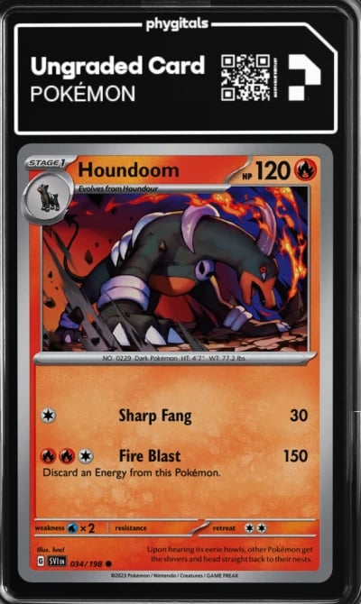 2023 Houndoom Scarlet & Violet #