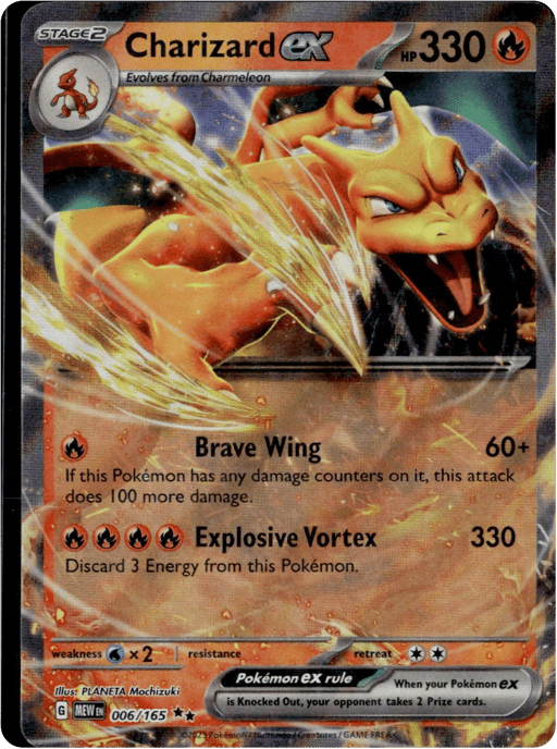 2023 Charizard ex #6 151