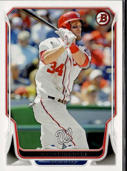 2014 Bryce Harper #200 Bowman