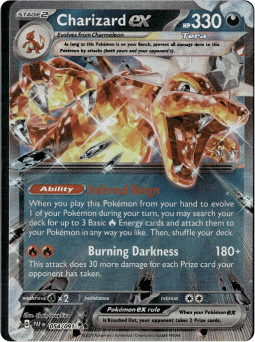 2024 Charizard ex #54 Paldean Fates