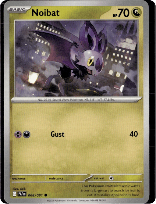2024 Noibat #68 Paldean Fates