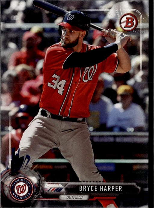 2017 Bryce Harper #3 Bowman
