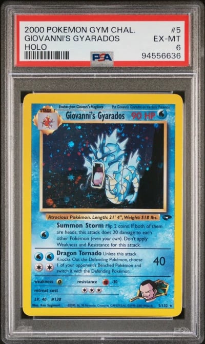 2000 POKEMON GYM CHALLENGE HOLO 