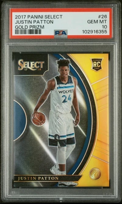 2017 PANINI SELECT GOLD PRIZM #2
