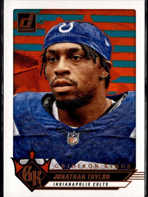 2024 Jonathan Taylor #11 Donruss Gridiron Kings